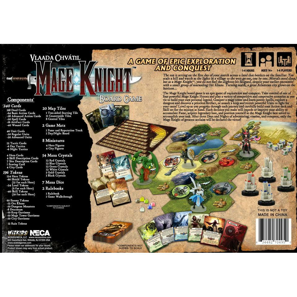 Image of Mage Knight Fantasy Board Game by Wizkids WZK70495