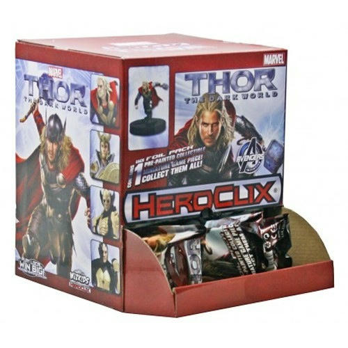 Image of Marvel HeroClix Thor The Dark World Gravity Feed Display (24 Boosters) WZK71073