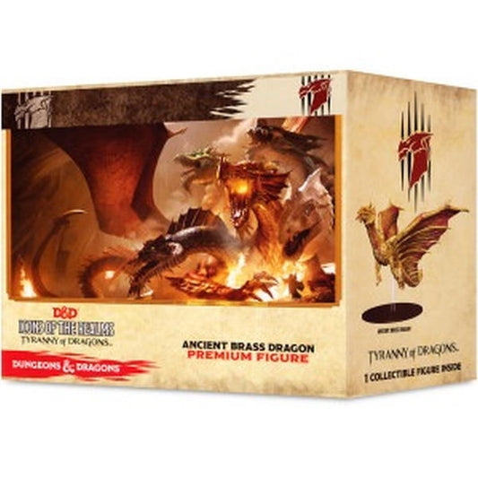 D&D Icons of The Realms Tyranny of Dragons Brass Dragon Premium