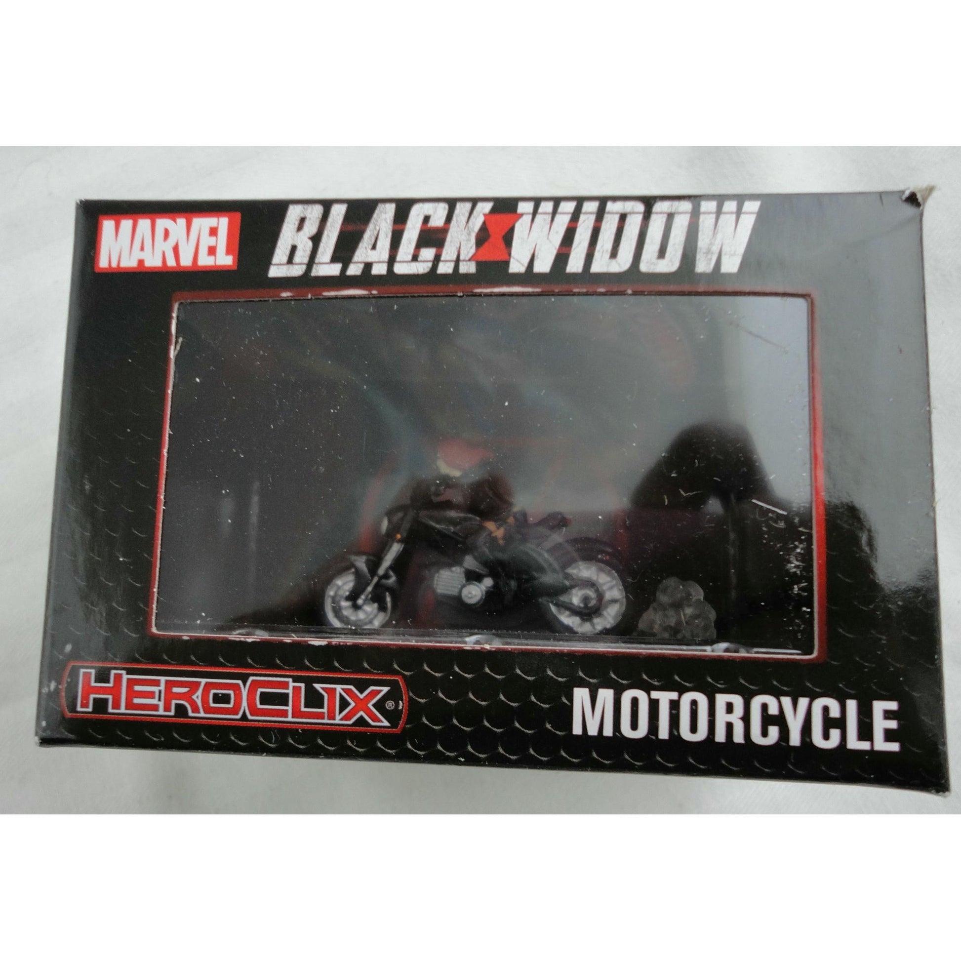 Image of Marvel Heroclix Black Widow w/Motorcyle Figure WZK72254