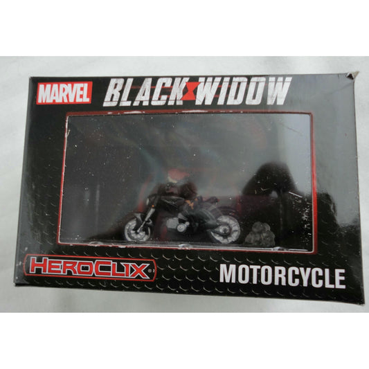 Image of Marvel Heroclix Black Widow w/Motorcyle Figure WZK72254