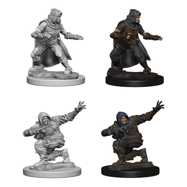 Dungeons & Dragon D&D Deep Cuts Miniatures: Human Male Rogue WZK72602