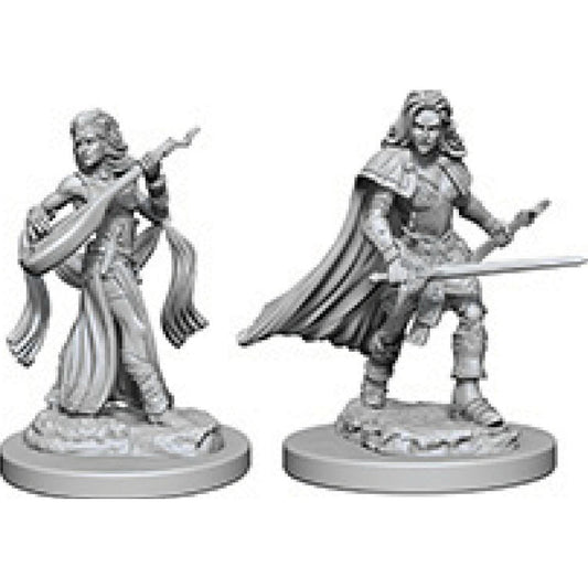 Image of Pathfinder Deep Cuts Unpainted Miniatures: W04 Human Female Bard