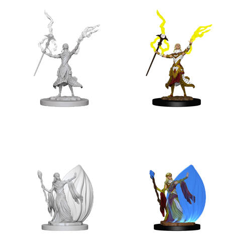Dungeons & Dragon D&D Nolzur's Marvelous Miniatures: Female Elf Wizard WZK72623