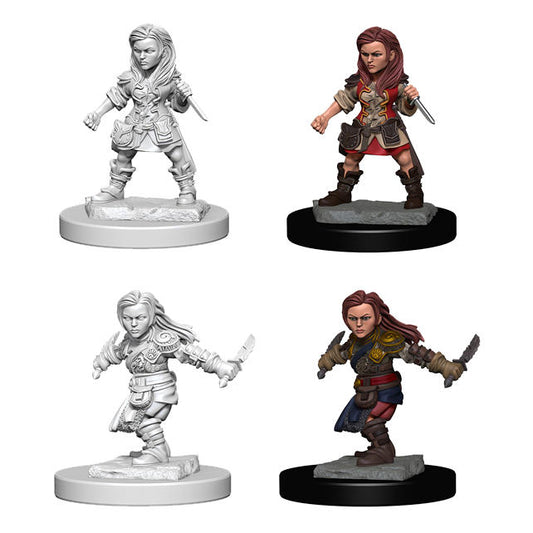 Dungeons & Dragon D&D Nolzur's Marvelous Miniatures Female Halfling Rogue 72626