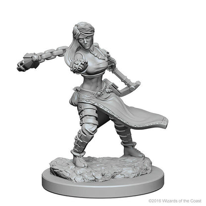 Image of Dungeons & Dragon D&D Nolzur's Marvelous Miniatures: Female Human Monk WZK72634