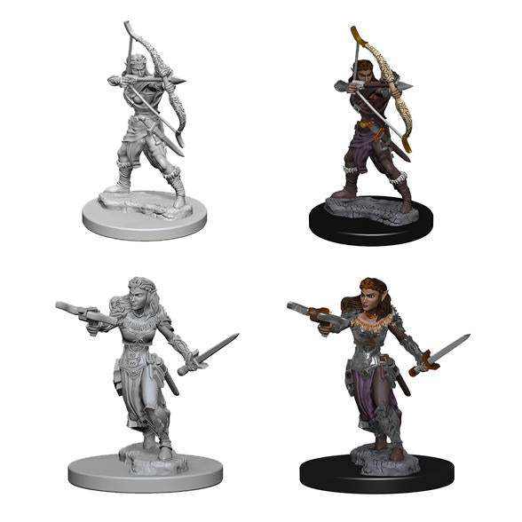 Dungeons & Dragon D&D Nolzur's Marvelous Miniatures: Female Elf Ranger WZK72638