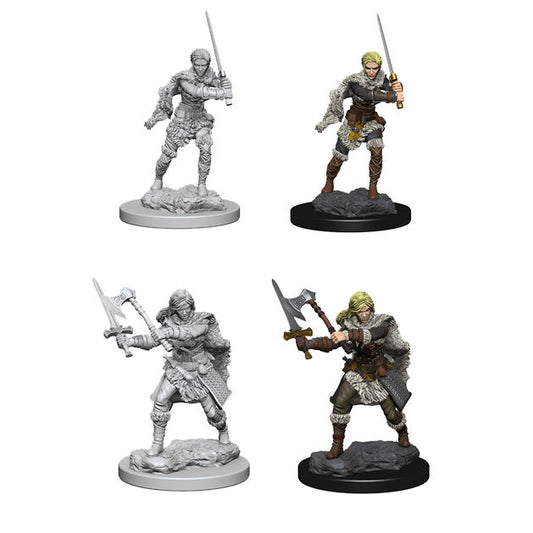 Dungeons & Dragon D&D Nolzur's Marvelous Miniatures: Human Barbarian WZK72644
