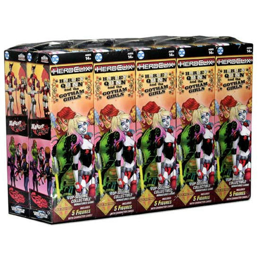 Heroclix Harley Quinn and Gotham Girls Booster Box Brick (
