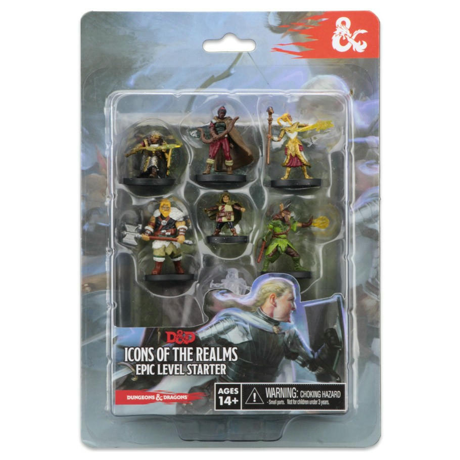 Image of Dungeons & Dragons D&D Icons of the Realms Epic Level 7 Miniatures Starter 72779