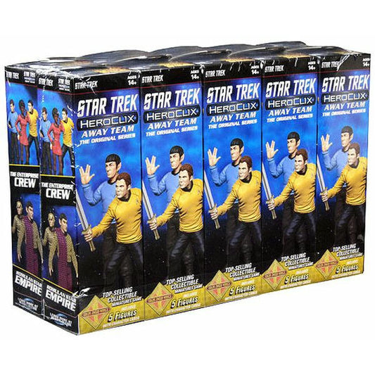 Image of Star Trek Heroclix The Original Series: Away Team Miniatures Booster Brick 72911