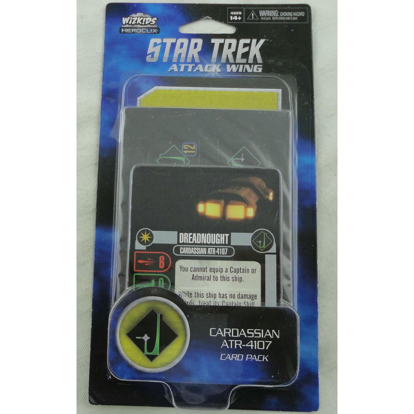 Image of Star Trek Attack Wing: Cardassian ATR-4107 Card Pack WZK72937