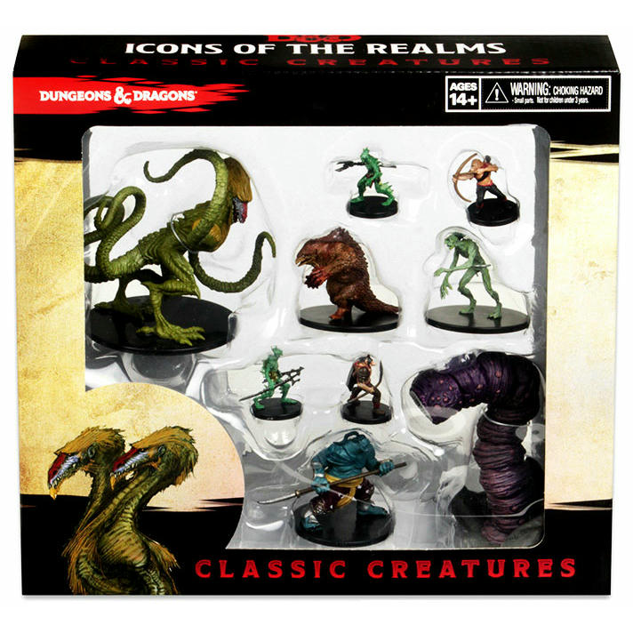 Image of Dungeon & Dragons Icons of the Realms: Classic Creatures Miniature Set WZK72980