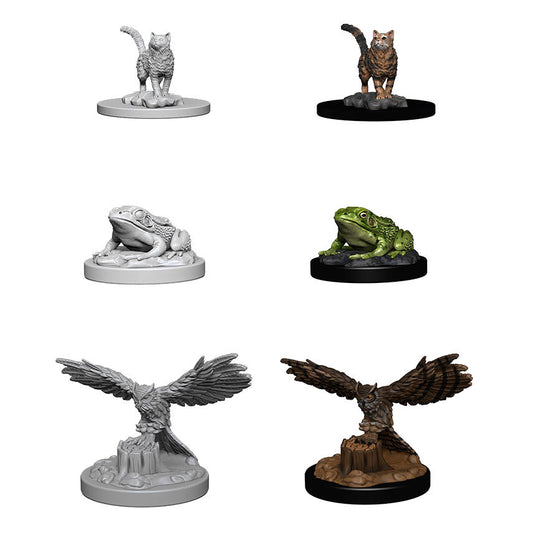 WizKids Deep Cuts Unpainted Miniatures: W04 Familiars