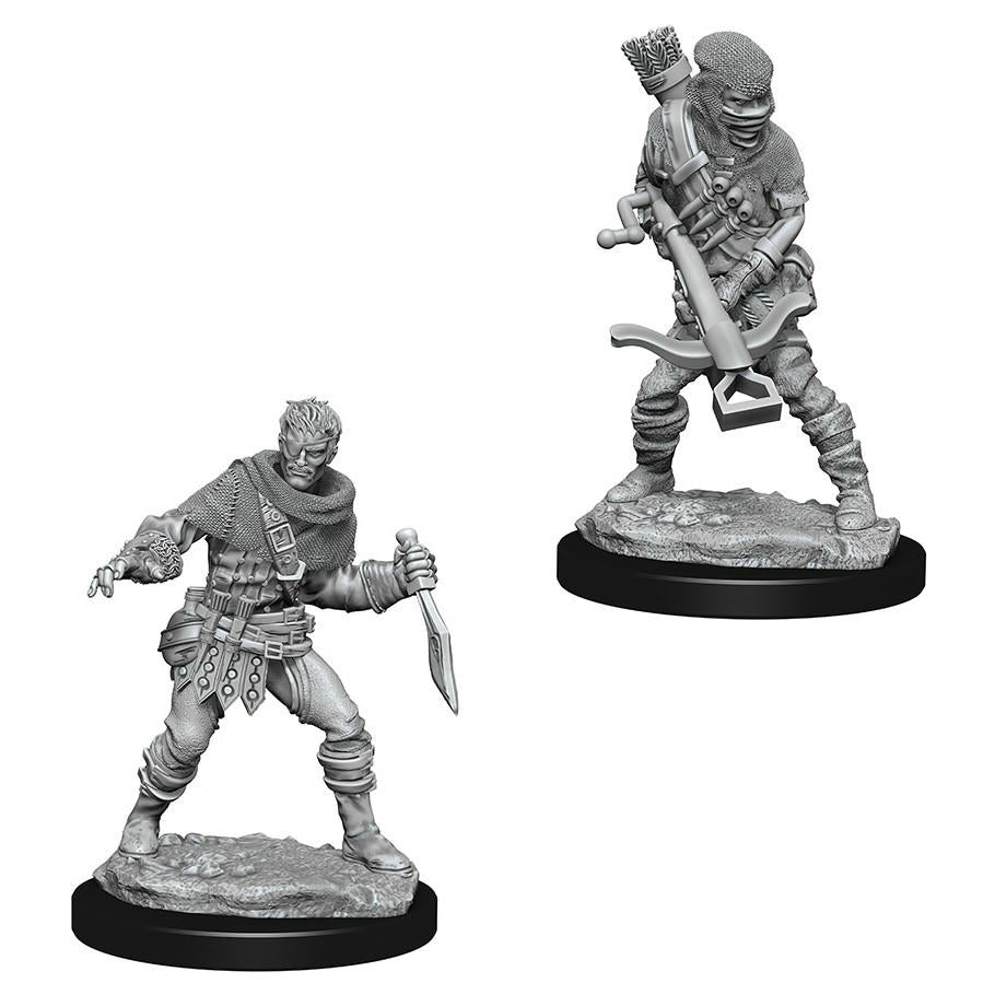 Image of Dungeons & Dragon D&D Deep Cuts Miniatures: Bandits (2pcs) WZK73098