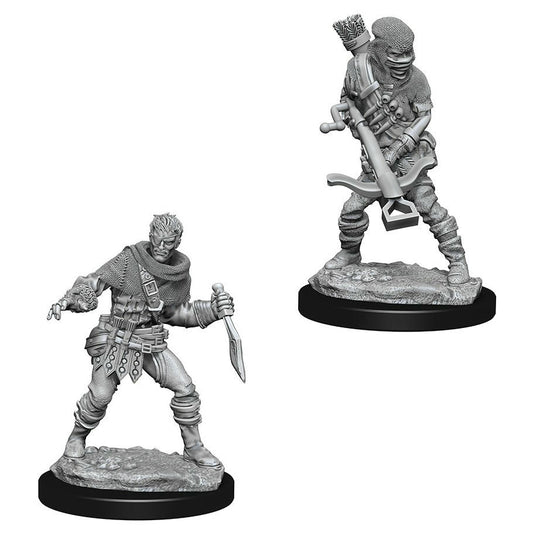 Image of Dungeons & Dragon D&D Deep Cuts Miniatures: Bandits (2pcs) WZK73098