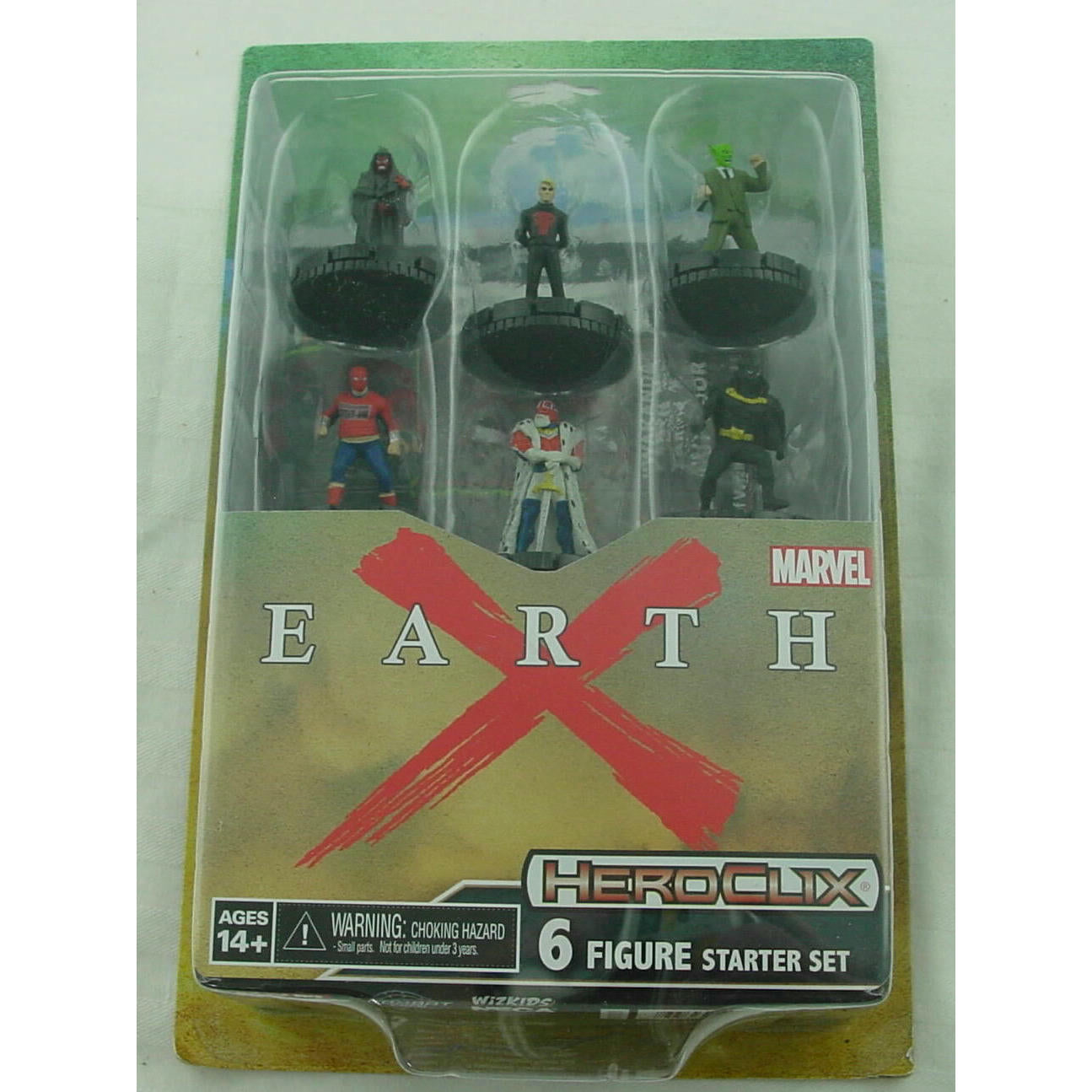 Image of Marvel Heroclix Earth-X 6-Figure Starter Set WZK73176 by Wizkids