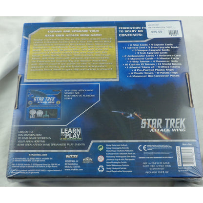 WizKids Star Trek: Attack Wing Federation Faction Pack- to Boldly Go…