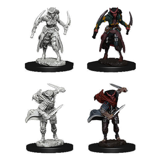 Dungeons & Dragons: Nolzur's Marvelous Unpainted Miniatures - W07 Tiefling Female Rogue