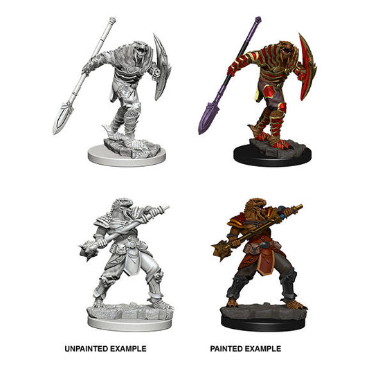 Dungeons & Dragon D&D Nolzur's Marvelous Miniatures Dargonborn Fighter w/Spear