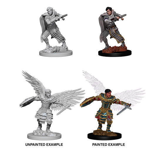 Dungeons & Dragon D&D Nolzur's Marvelous Fantasy Miniatures Male Aasimar Fighter