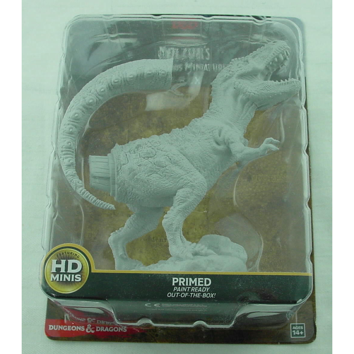 Image of Dungeons & Dragon D&D Deep Cuts Fantasy Miniatures: T-Rex WZK73395 Tyranosaurus