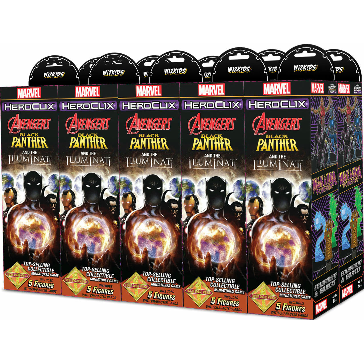 Marvel HeroClix: Avenger Black Panther & The Illuminati Booster Brick