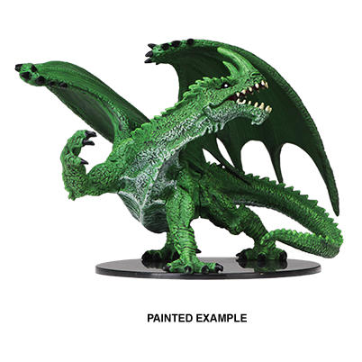 Pathfinder Battles Gargantuan Green Dragon Fantasy Miniature WZK73531
