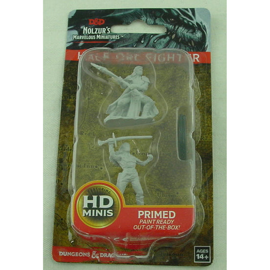Image of Dungeons & Dragon D&D Nolzur's Marvelous Miniatures Female Half-Orc Fighter 