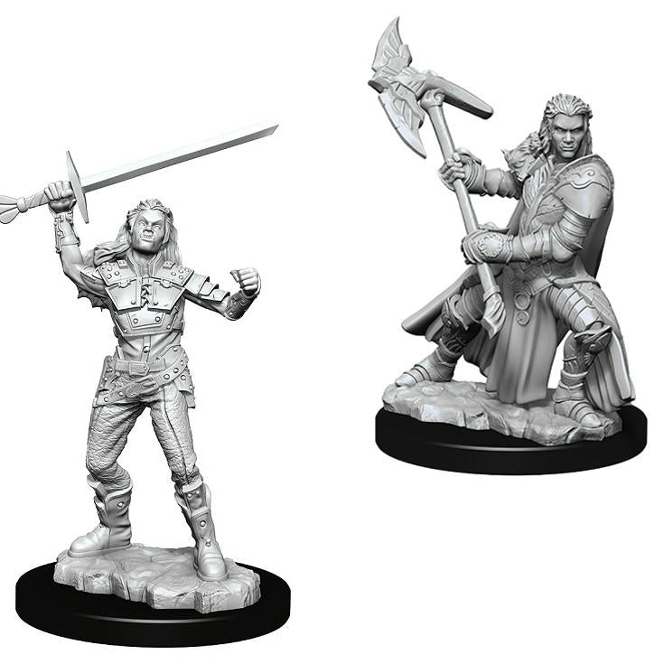 Image of Dungeons & Dragon D&D Nolzur's Marvelous Miniatures Female Half-Orc Fighter 