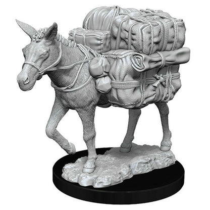 Image of Dungeons & Dragon D&D Deep Cuts Fantasy Miniatures Pack Mules WZK73552