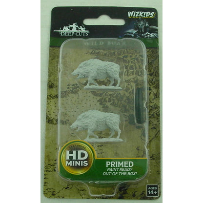 Image of Dungeons & Dragon D&D Deep Cuts Fantasy Miniatures Wild Boars WZK73554