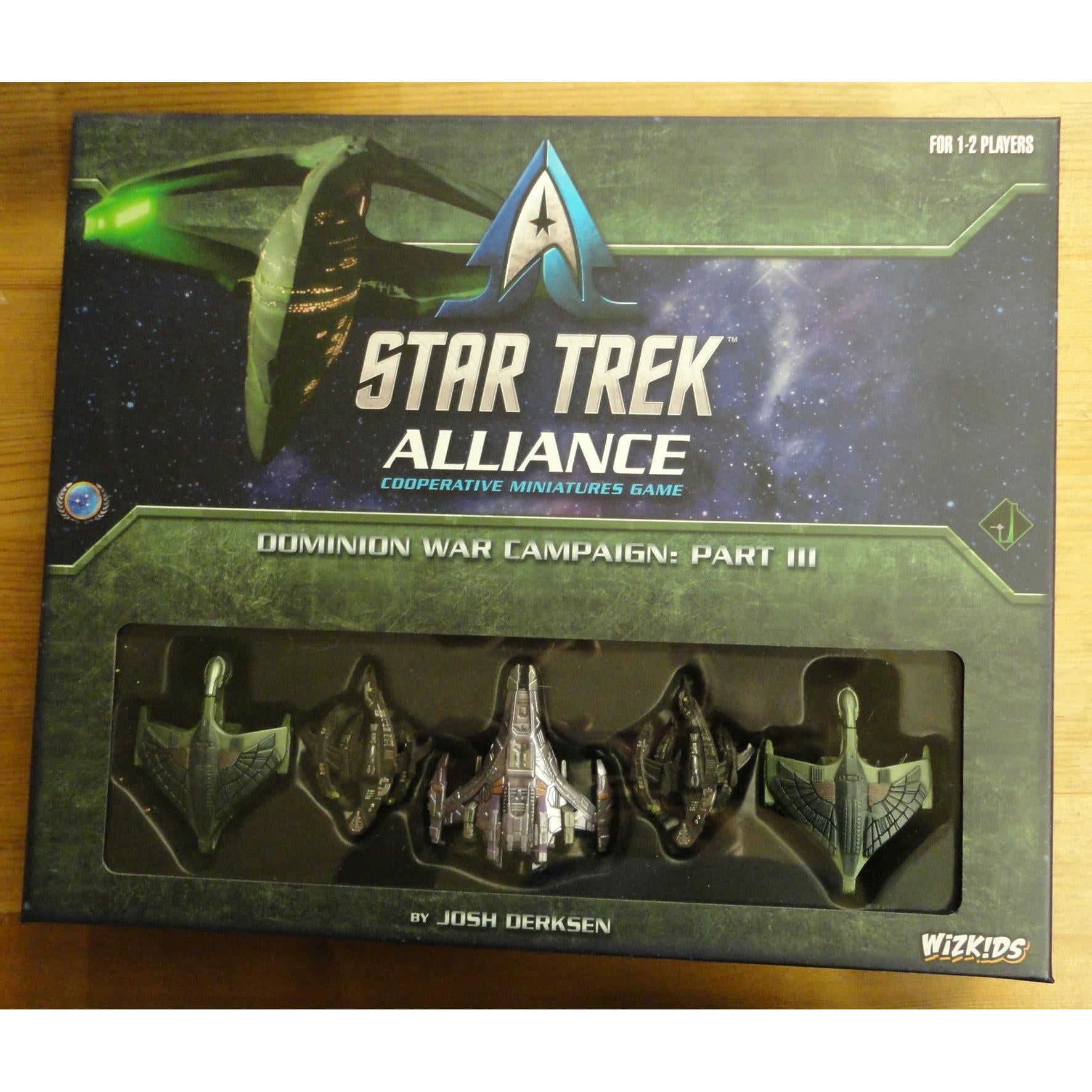 Image of Star Trek Alliance/Attack Wing Dominion War Campaign Part III Pack Expasion 
