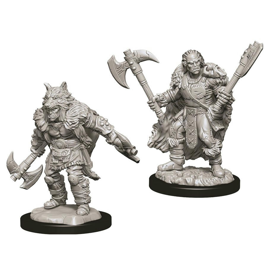 Image of Dungeons & Dragon D&D Nolzur's Marvelous Miniatures Half Orc Male Barbarian