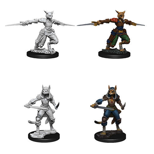 Dungeons & Dragon D&D Nolzur's Marvelous Miniatures Female Tabaxi Rogue WZK73708