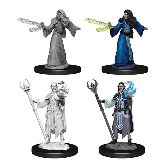 Dungeons & Dragon D&D Nolzur's Marvelous Miniatures: Male Elf Wizard WZK73709