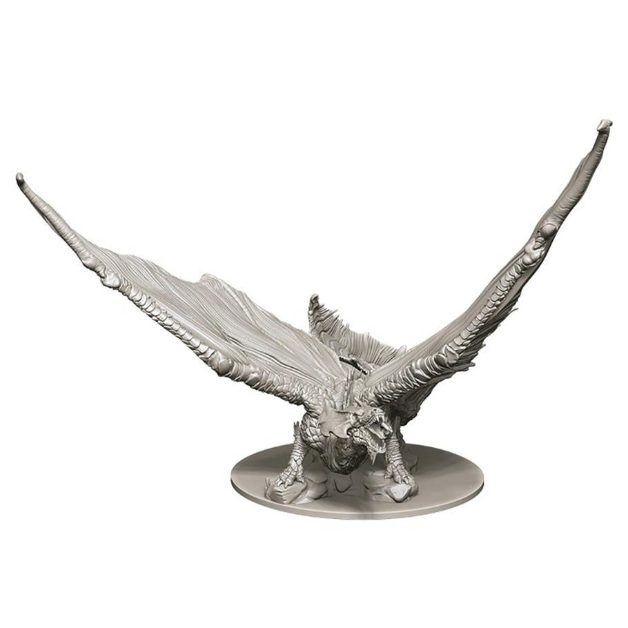 Image of Pathfinder Battles Deep Cuts Young Brass Dragon Fantasy Miniature WZK73711