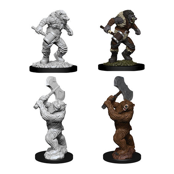 Dungeons & Dragon D&D Nolzur's Marvelous Miniatures: Wereboar/Werebear WZK73715