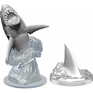 Image of WizKids Deep Cuts Unpainted Miniatures: W09 Shark