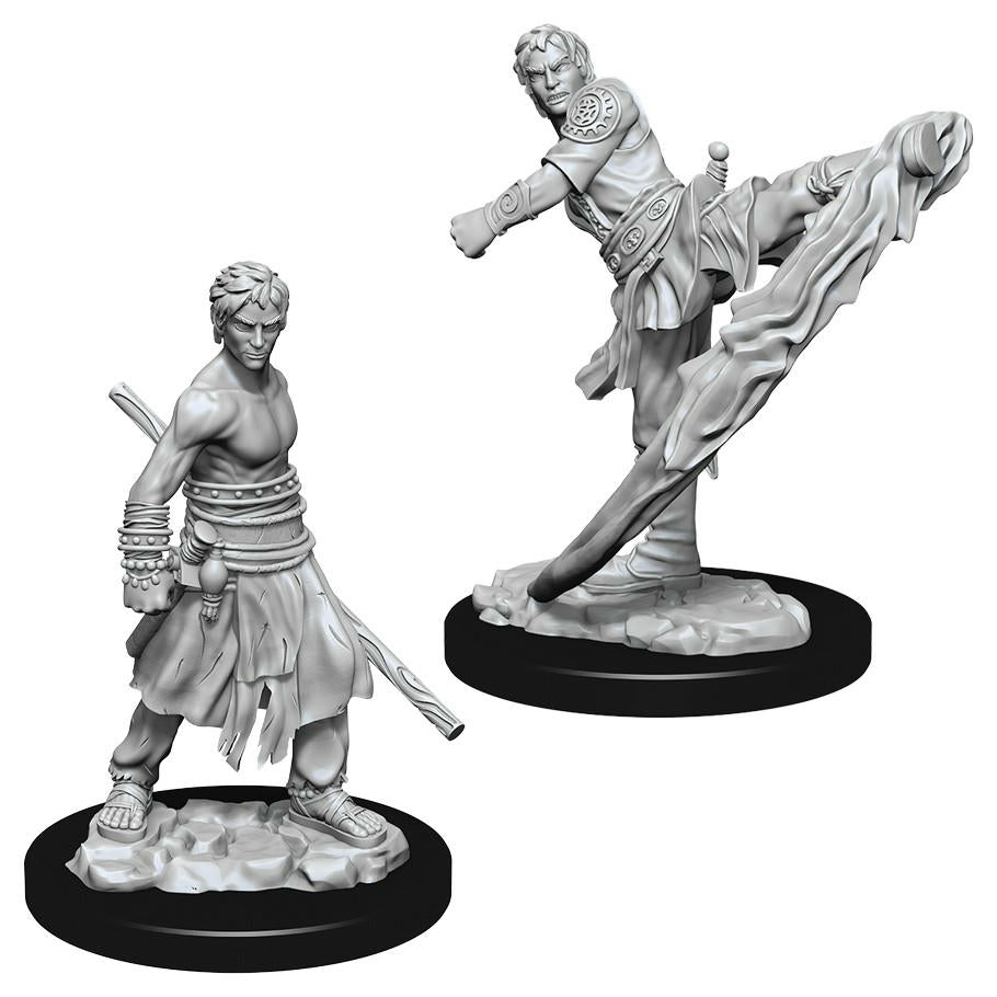 Image of Dungeons & Dragon D&D Nolzur's Marvelous Miniatures Male Half-Elf Monk 73838