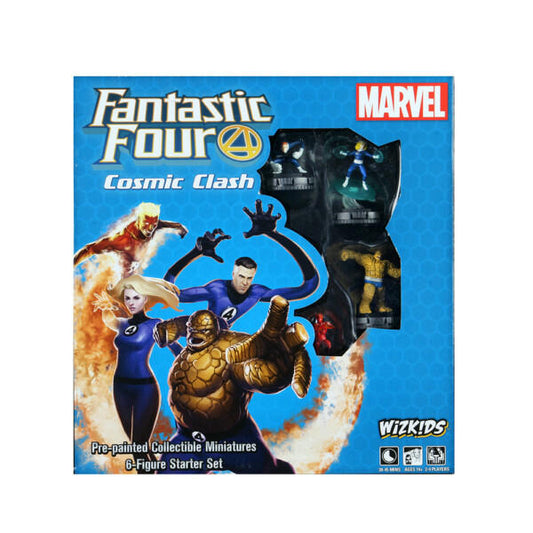 Image of Marvel Heroclix Fantastic Four Cosmic Clash 6-Miniature Starter Set WZK73962