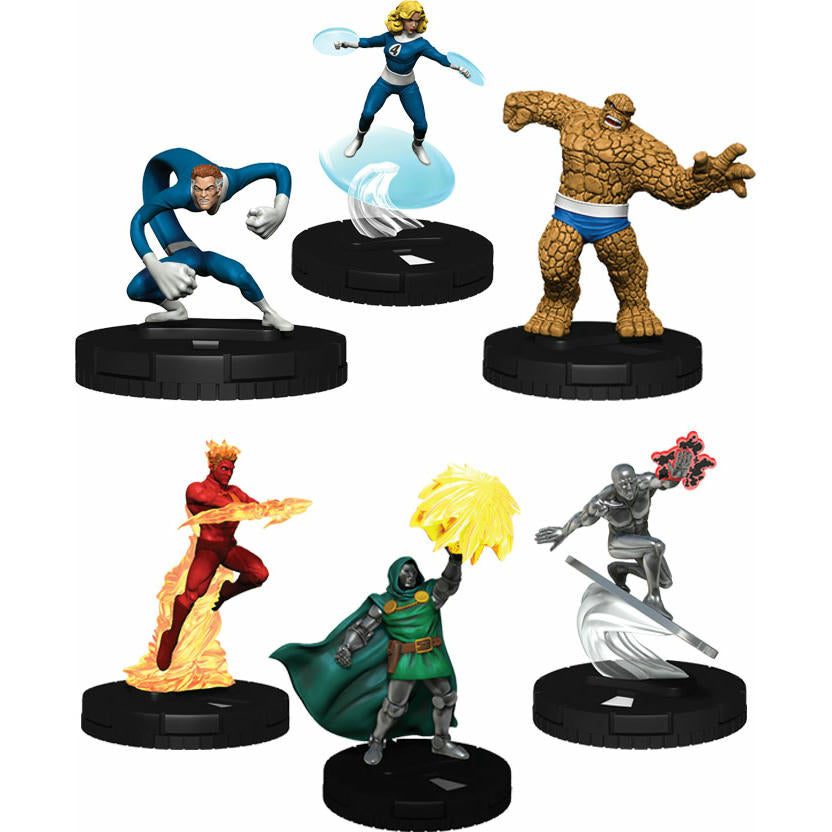 Image of Marvel Heroclix Fantastic Four Cosmic Clash 6-Miniature Starter Set WZK73962