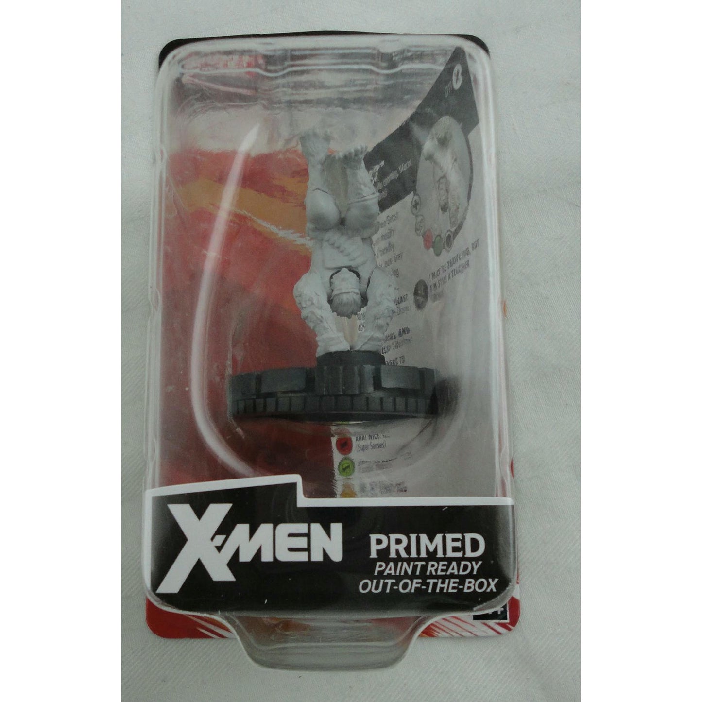 Image of Marvel Heroclix Deep Cuts Miniatures X-Men Beast Unpainted Figure 73990