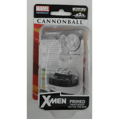 Image of Marvel Heroclix Deep Cuts Miniatures X-Men Cannonball Unpainted Figure WZK74002