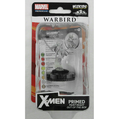 Image of Marvel Heroclix Deep Cuts Miniatures X-Men Warbird Unpainted Figure WZK74004