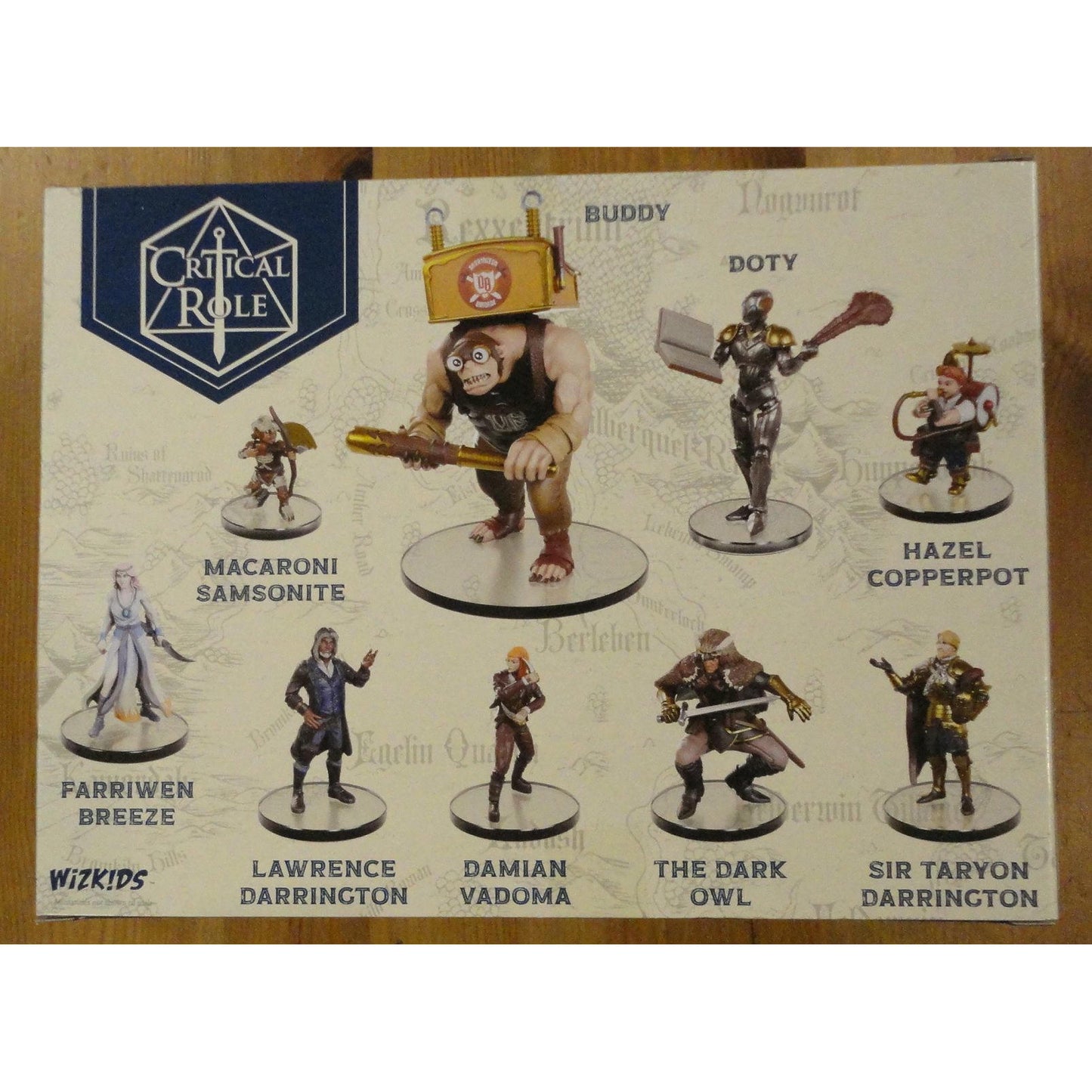 Image of Critical Role The Darrington Brigade Painted Miniatures WZK74283