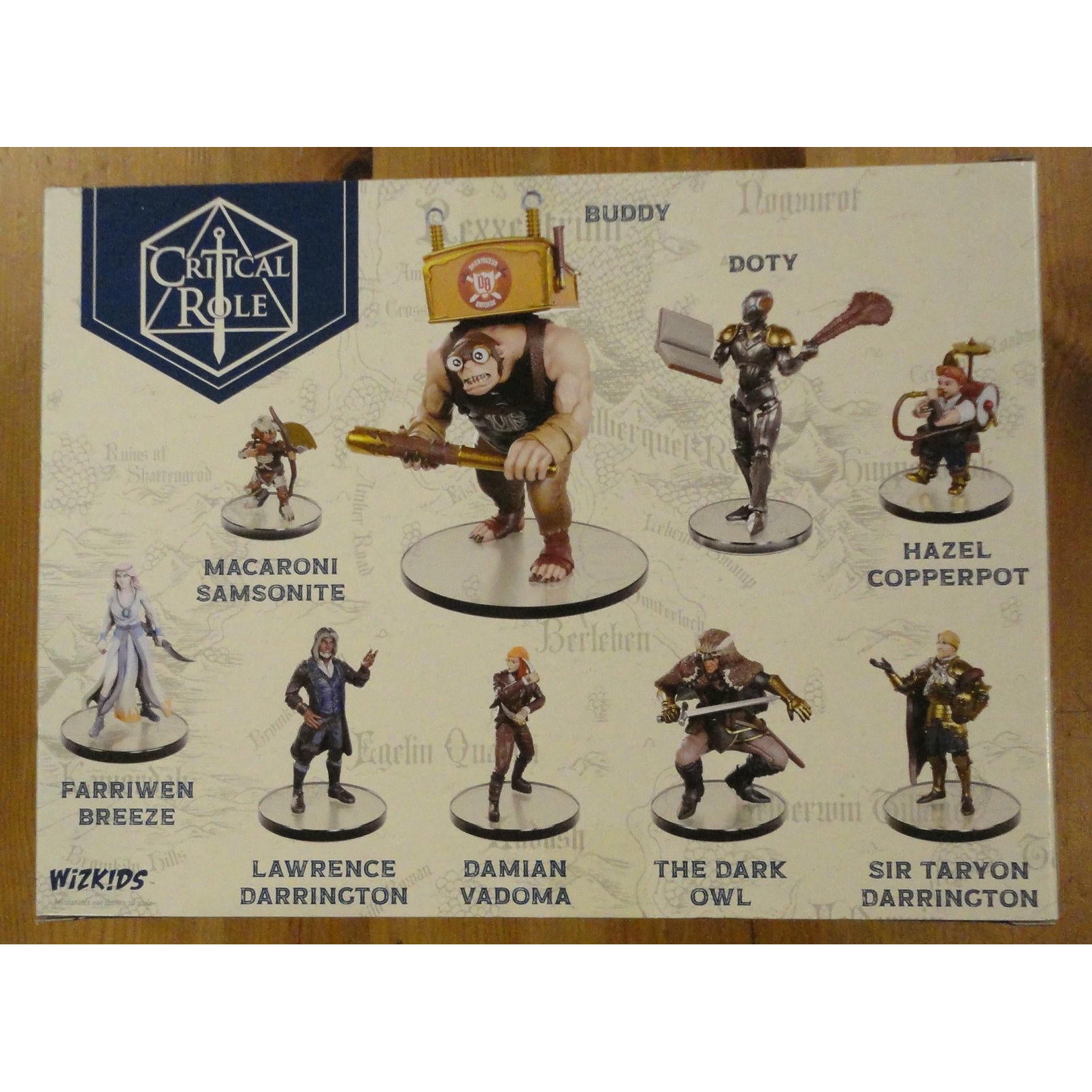 Image of Critical Role The Darrington Brigade Painted Miniatures WZK74283