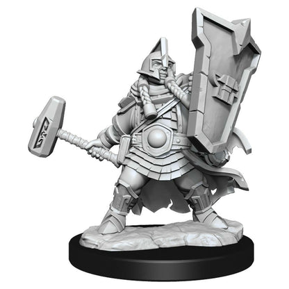 Image of Dungeons & Dragons Frameworks Female Dwarf Cleric Miniature Wizkids 75010