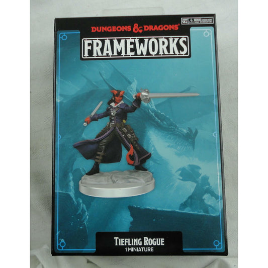 Image of Dungeons & Dragons Frameworks Female Tiefling Rogue Miniature Wizkids 75020
