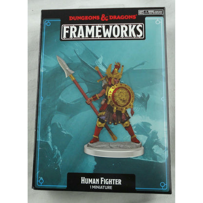 Image of Dungeons & Dragons Frameworks Female Human Fighter Miniature Wizkids 75025
